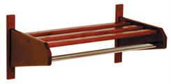 25-3/4" Wood Coat/Hat Rack
