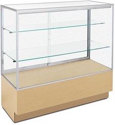 3' Width Full-Vision Merchandise Display Case - Other Sizes Available