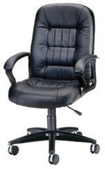 400 Pound Capacity Leather Chair