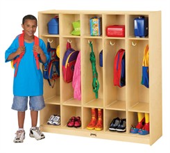 5 Section Coat Locker