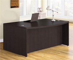 Aberdeen Series - 66" Bow Front Desk Shell