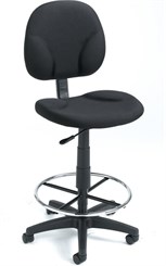 Adjustable Foot Ring Stool w/ 26" to 31" Seat Height