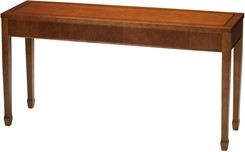 Allure Cherry Veneer Reception Tables - Sofa Table
