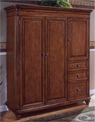 Antigua Computer Armoire
