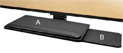 Articulating Keyboard Shelf