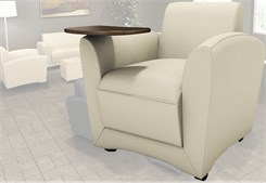 Aspire Leather Reception Seating