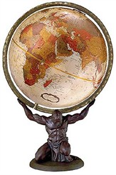 12" Atlas Globe