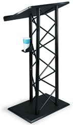 Black PVC & Aluminum Truss Lectern