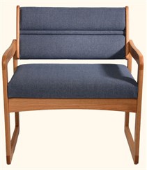 Sled Base Bariatric Guest Chair
