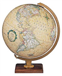 12" Illuminated Carlyle Globe
