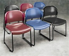 Black Frame GuestStacker Stack Chair