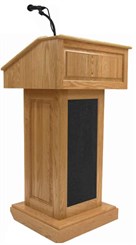 Counselor Evolution Solid Wood Sound Lectern 