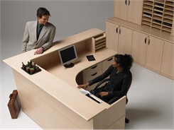 Progressions Custom Corner Reception Desk