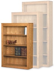 Contemporary Real Oak Bookcases