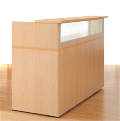 Custom Size Linear Reception Desk - 5' Width