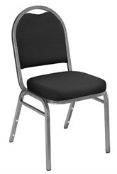 Dome Back Fabric Stack Chair