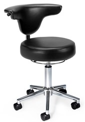 Doctor's Stool with 18-3/4"H to 22-3/4"H Seat