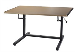 Dual Adjustment Drafting Table