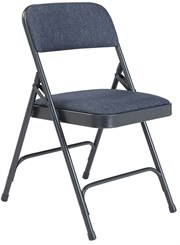 Fabric Padded Steel Folding Chair