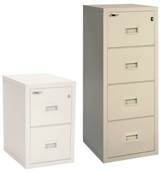 FireKing Turtle Fireproof Files -- 22"D 4-Drawer Vertical File