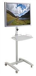 Height Adjustable Flat Panel Stand