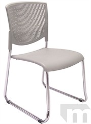Flex Back Comfort Sled Base Stack Chair