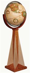Frank Lloyd Wright&reg; 16" Obelisk Floor Globe
