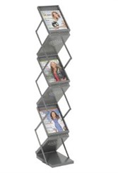 Double Sided Folding Literature Display