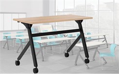 Folding Top Mobile Training Tables