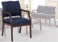 Franklin Traditional Reception Seating - Arm Chair