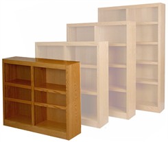Genuine Oak 48"W Bookcases