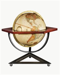 Frank Lloyd Wright&reg; 12" Hexagon Desk Globe