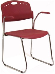 Hi-Tech Stack Chair w/ Comfort Arms