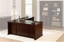 Huntington Club Cherry Series - 68-1/4"W Executive Desk