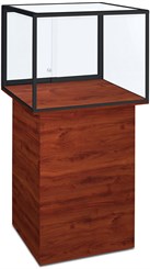 Island Pedestal Display Case