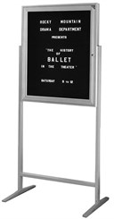 Large Free-Standing Message Center
