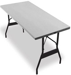 30" X 60" Lightweight Aluminum Folding Table - Other Sizes Available.