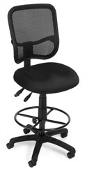Mesh ComfortTask Stool w/ 23"-27" or 27"-31" Seat Height