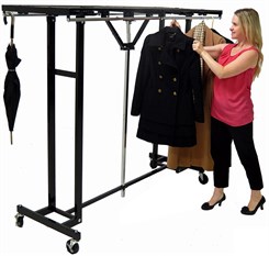 collapsible coat rack