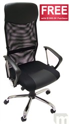 Mesh Back Office Chair - <font color=red>FREE with $1,000.00 Purchase!  Limit One.  Add to Your Cart Now!</font>