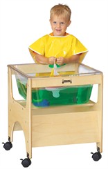 See-Through Mini Sensory Table with Lego&reg; Surface