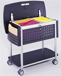 Mobile File with Worksurface