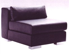Modern Leather Reception Chair