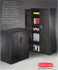 46"H Molded Resinite Storage Cabinets