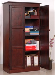 Multi Purpose Storage Cabinet in 3 Wood Finishes! 