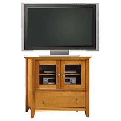 Napa Cherry Veneer 37" Flat Panel Video Base