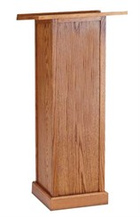 Oak Full Pedestal Lectern