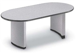 Oval Racetrack Table with Bullnose Edge