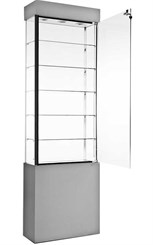 Pedestal Wall Display Case
