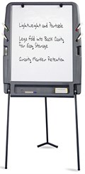 Portable Flipchart Easel with Dry Erase Surface